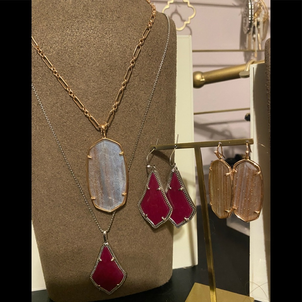 Selling separate with matching earrings